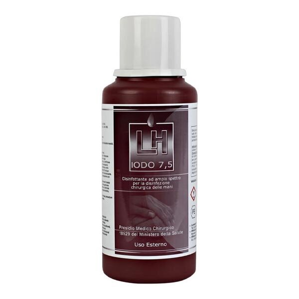 LH Iodo 7,5% Sapone Antisettico Disinfettante 1 Litro-1