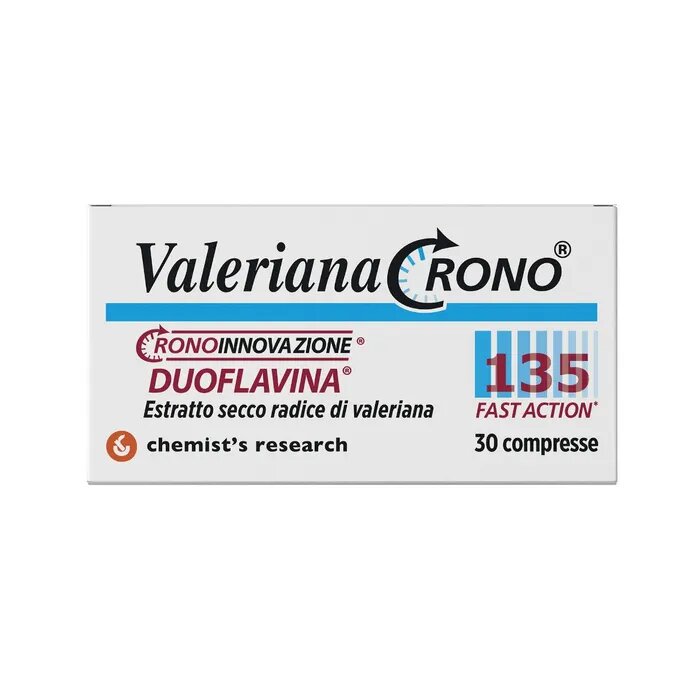 Valeriana Crono distensivo e rilassante naturale 30 compresse-2