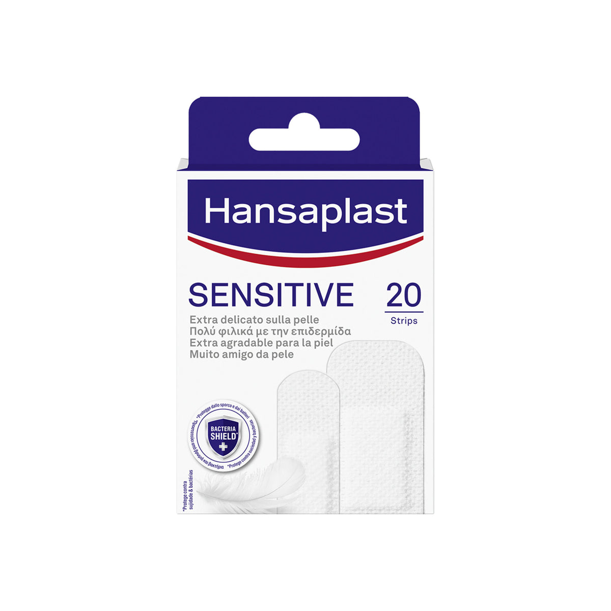 Hansaplast Cerotti Sensitive Delicati Per Pelli Sensibili 20 Pezzi In 2 Formati-1