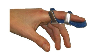 Stecca per Frattura Dita a Ranetta Farmasplint Misura Piccola in Alluminio Modellabile con Imbottitura in Spugna Poliuretanica Antiallergica Radiotrasparente 8 cm 1 Pezzo-0