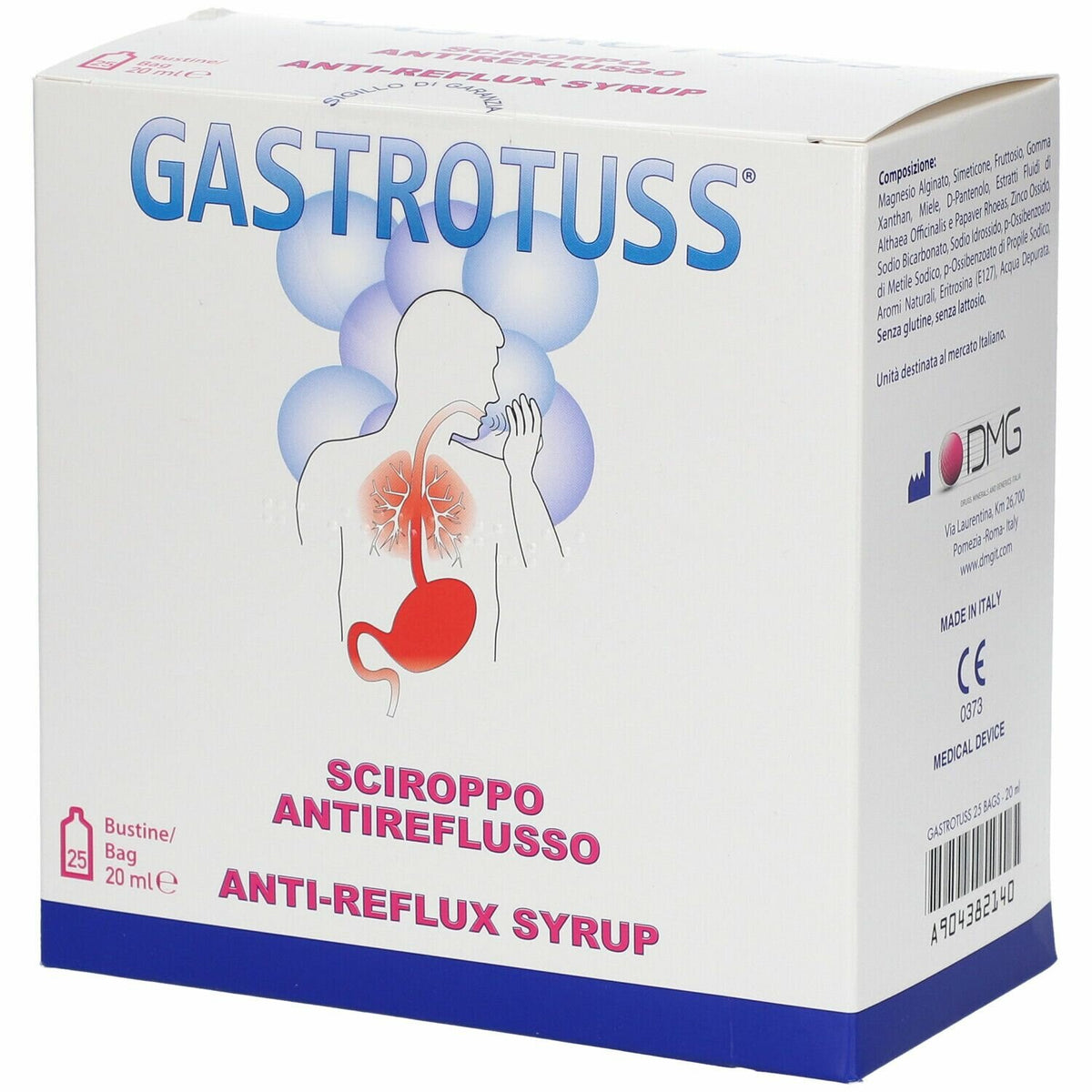Gastrotuss sciroppo antireflusso 25 bustine-3
