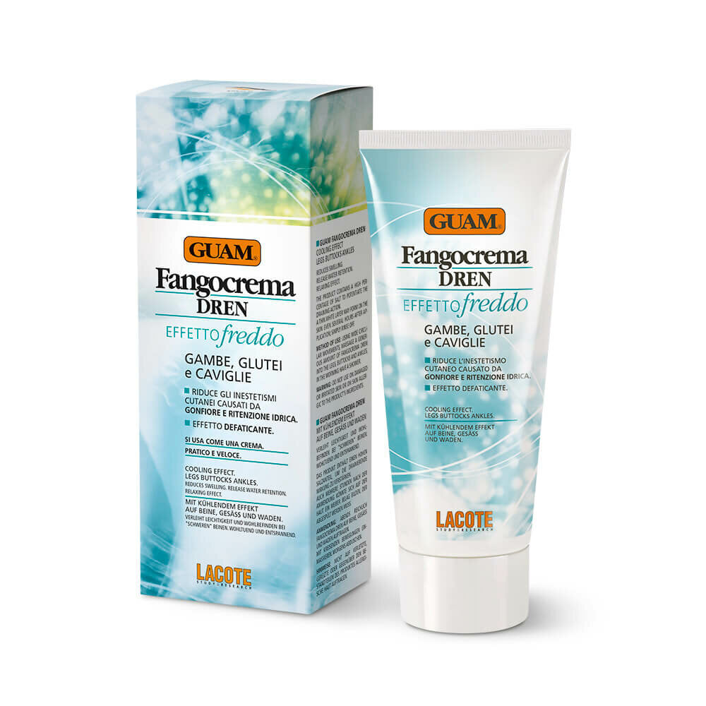 Guam Fangocrema Dren Effetto Freddo Gambe-glutei-caviglie 200ml-2
