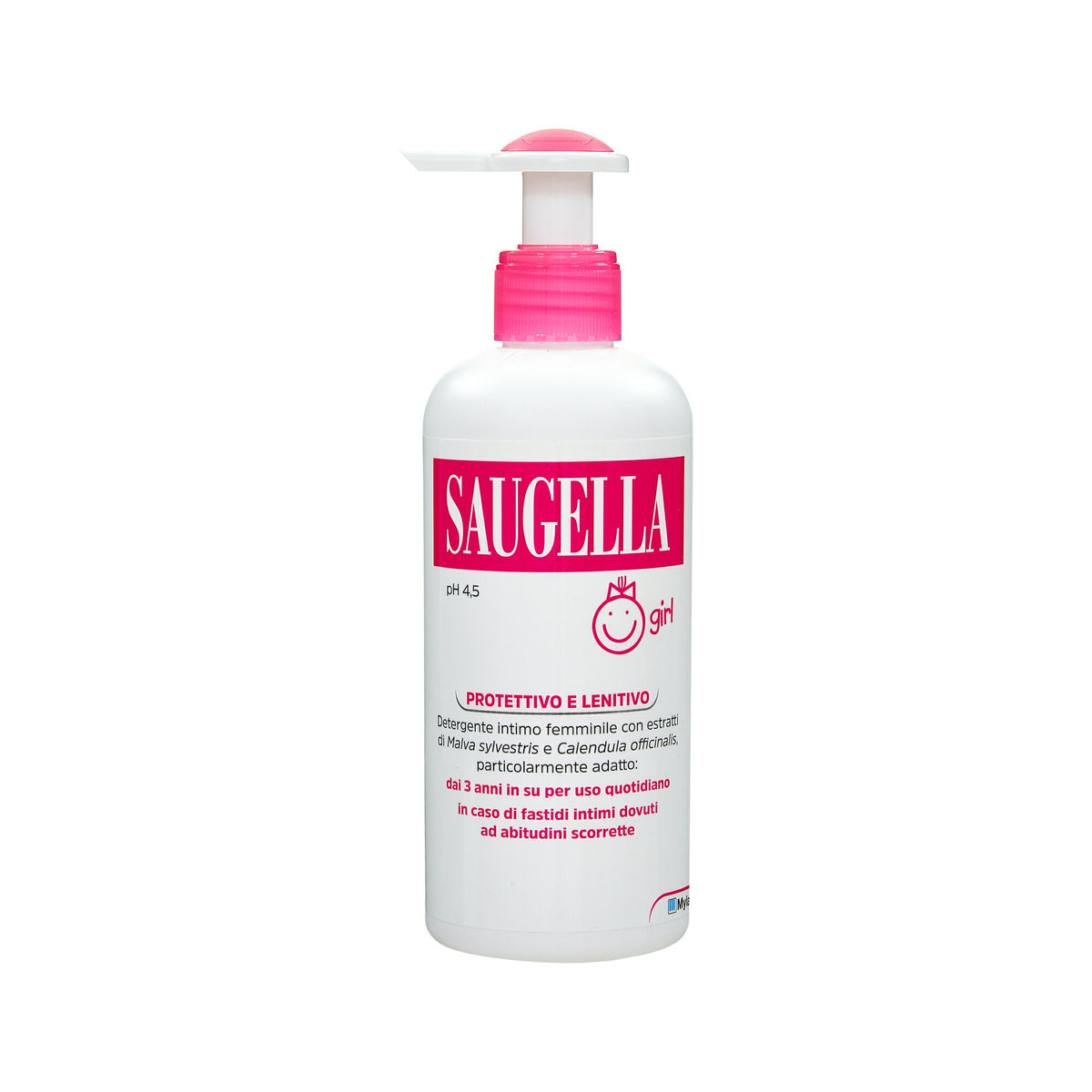 Saugella girl ph 4,5 per bambine e adolescenti 200ml-3