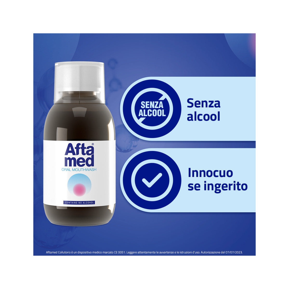 Aftamed Collutorio senza alcool 150ml-11