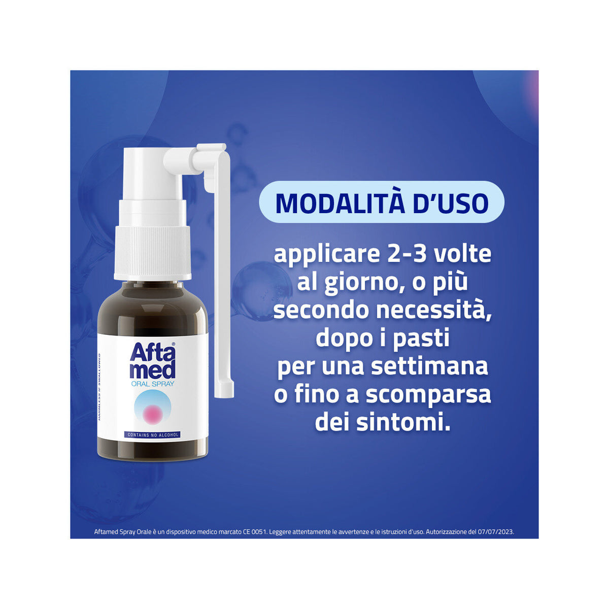 Aftamed Riduce Immediatamente il dolore spray 20ml-13
