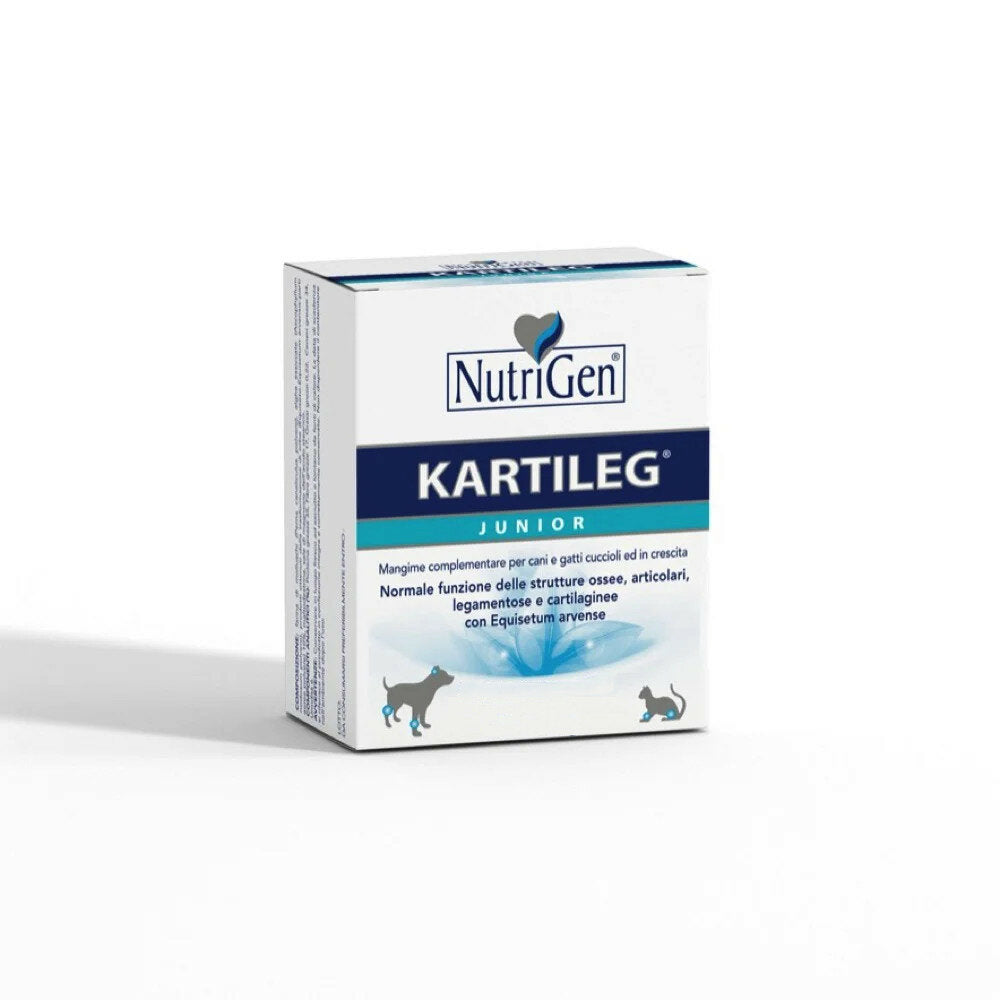 Nutrigen Kartileg Junior Mangime Complementare Per Cani/Gatti 120 Compresse-2