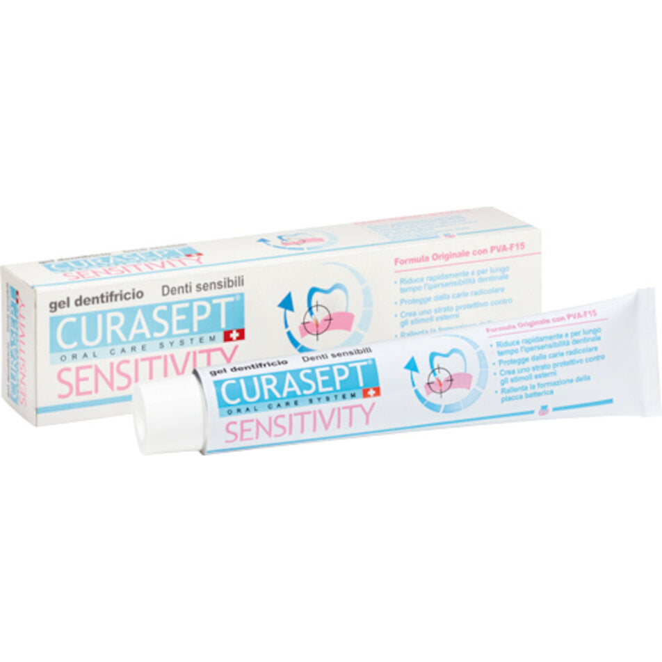 Curasept Sensitivity Gel Dentifricio denti sensibili trattamento quotidiano 75ml-2