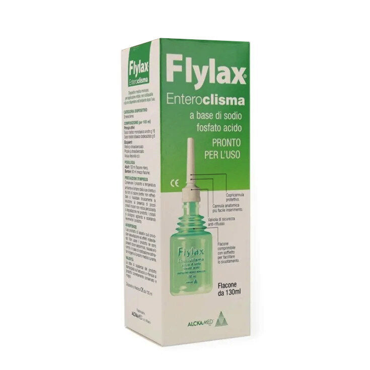 Flylax Enteroclismo 130ml 1 Pezzo-1