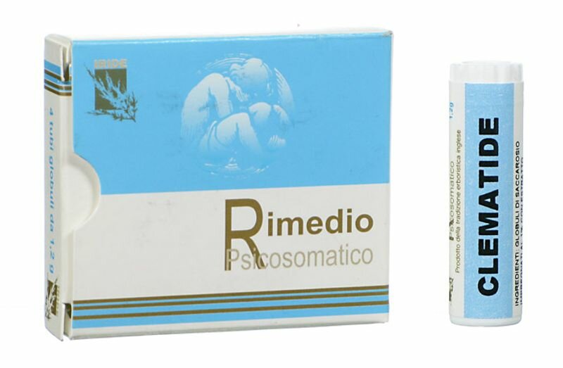 Rimedi Psicosomatici Clematide globuli 4 tubi dose per confezione-1