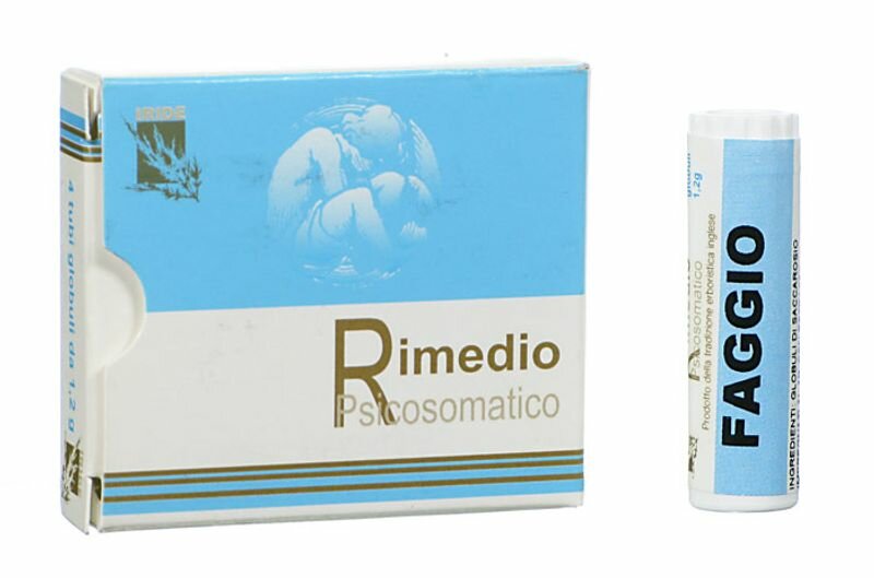 Rimedi Psicosomatici Faggio globuli 4 tubi dose per confezione-1