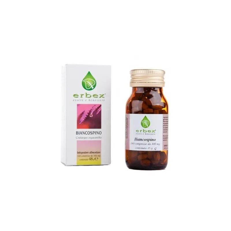 Erbex Biancospino 160 Compresse-1