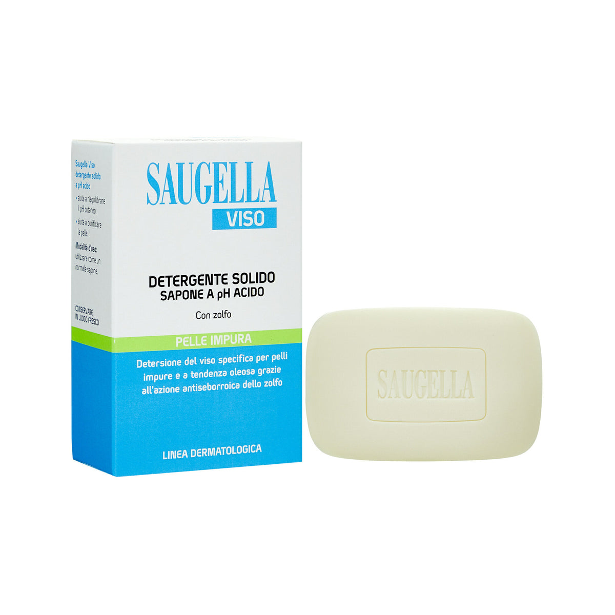 Saugella Detergente Solido Sapone a pH Acido 100g-3