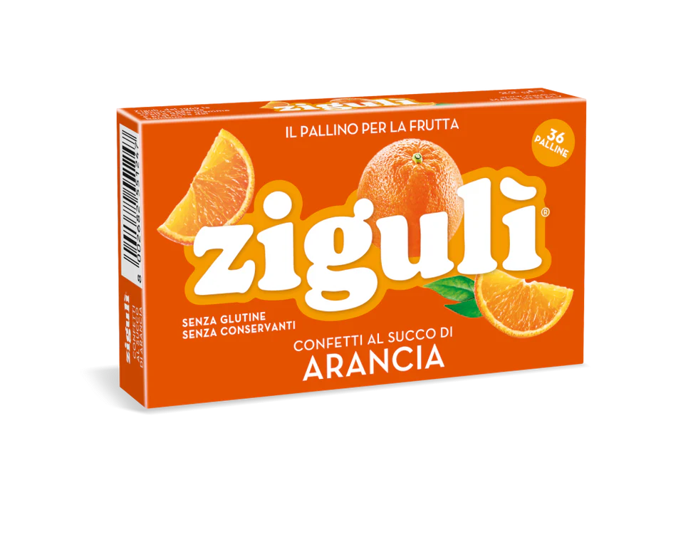 Zigulì Caramelle all'Arancia 36 palline