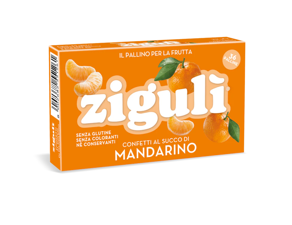 Zigulì Caramelle al Mandarino 36 palline