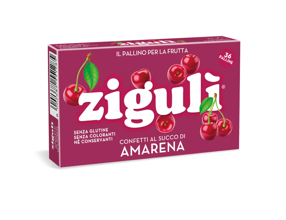 Zigulì Caramelle all'Amarena 36 palline