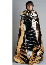 Coperta Isotermica Oro/argento 160x210cm-0