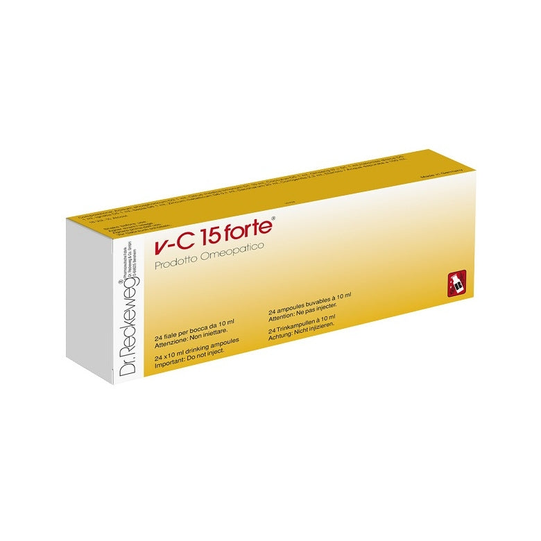Dr. Reckeweg v-C 15 forte 24 fiale per bocca da 10 ml-2