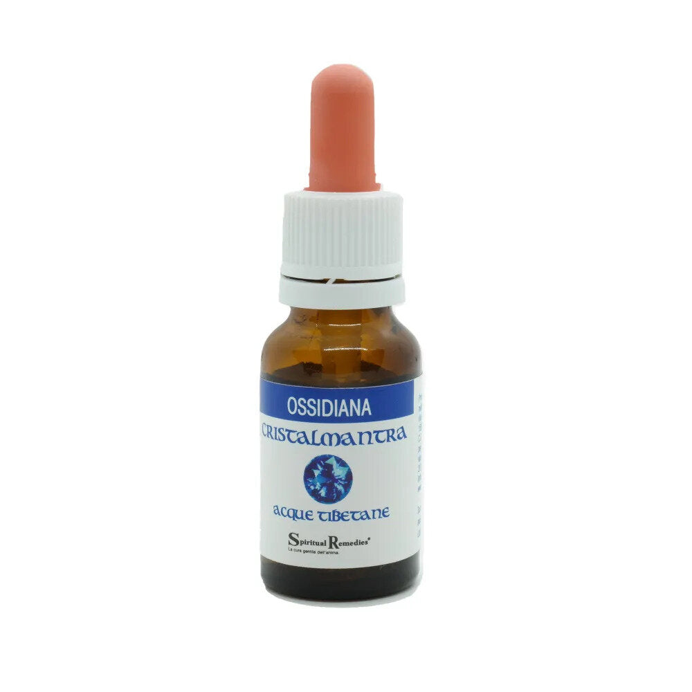 Natur Essenza Singola Acque Tibetane Cristalmantra Ossidiana 15ml-1