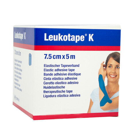 Leukotape K Taping 7.5x500cm Blu-1