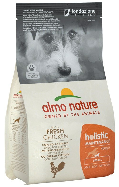 Almo Nature Holistic Maintenance XS - S Pollo Fresco alimento secco per cani adulti 400g-2