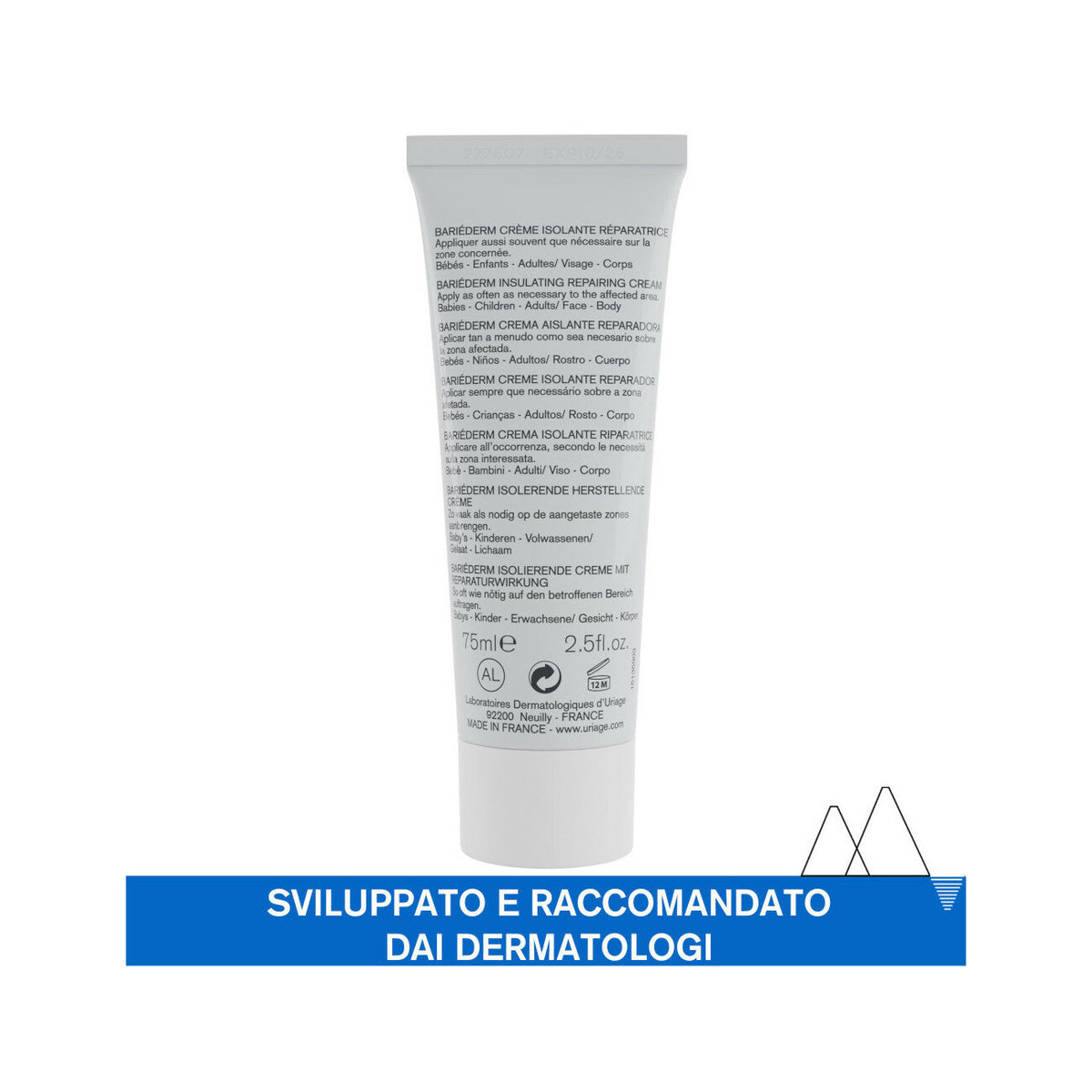 Uriage Bariéderm Crema isolante riparatrice 75ml-2