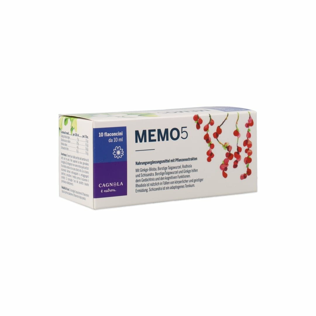 Memo 5 Liquido 10 Flaconcini 10ml-2