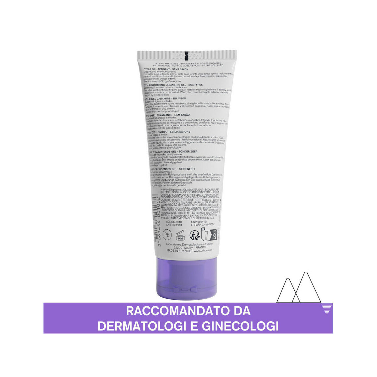 Uriage GYN-8 gel lenitivo intimo 100ml-2