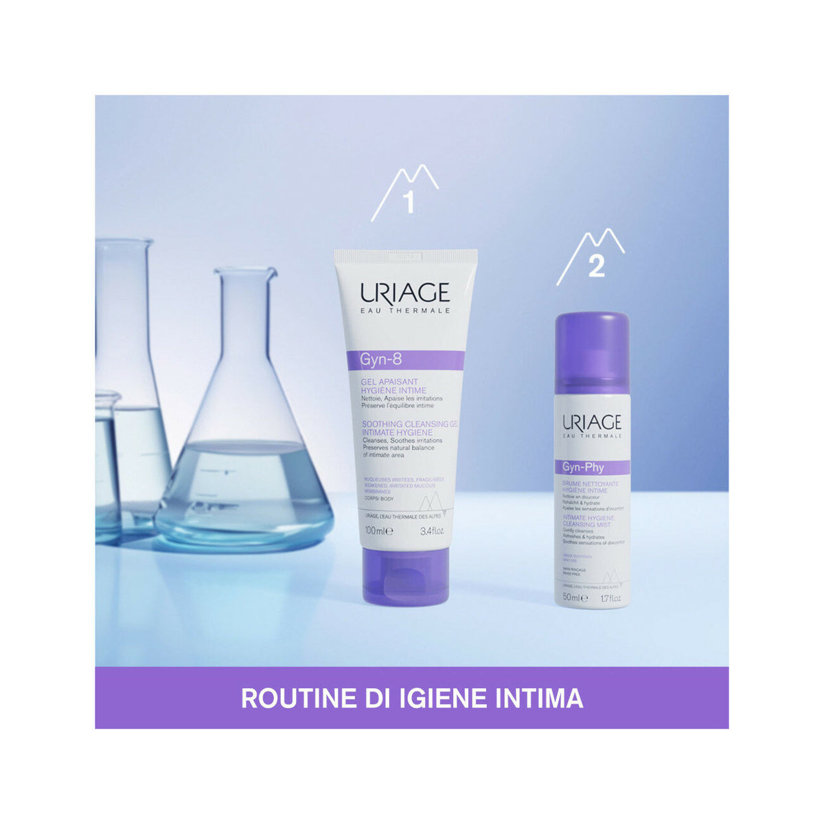 Uriage GYN-8 gel lenitivo intimo 100ml-11