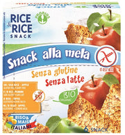 Rice&rice Snack di Riso alla Mela 6 x 21 g-0