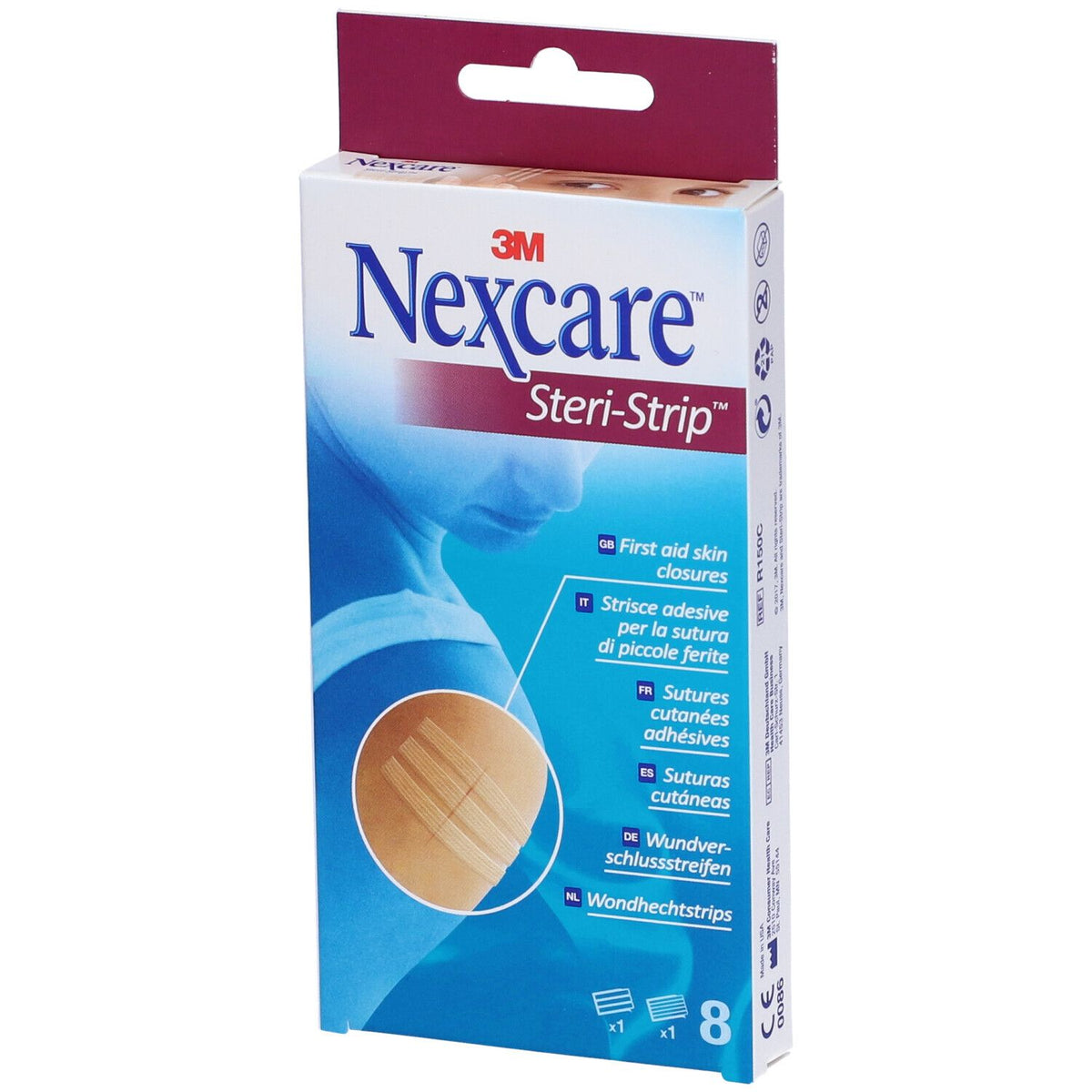 Cerotto Per Sutura Steri-Strip Nex Care 6X75mm+3x75mm