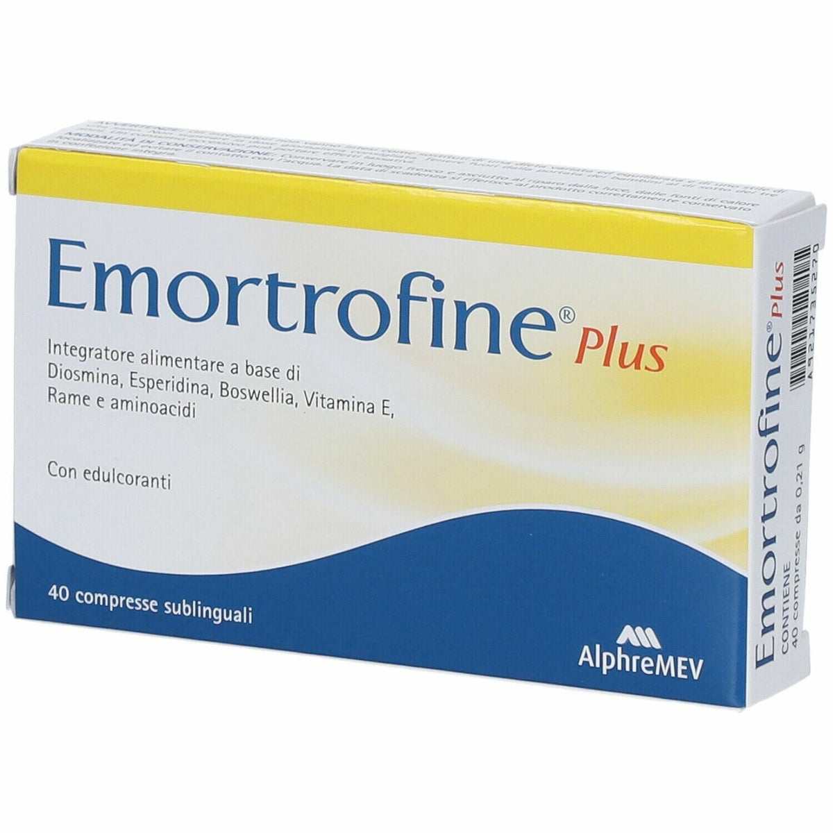 Emortrofine Plus integratore alimentare utile per le emorroidi 40 compresse-3