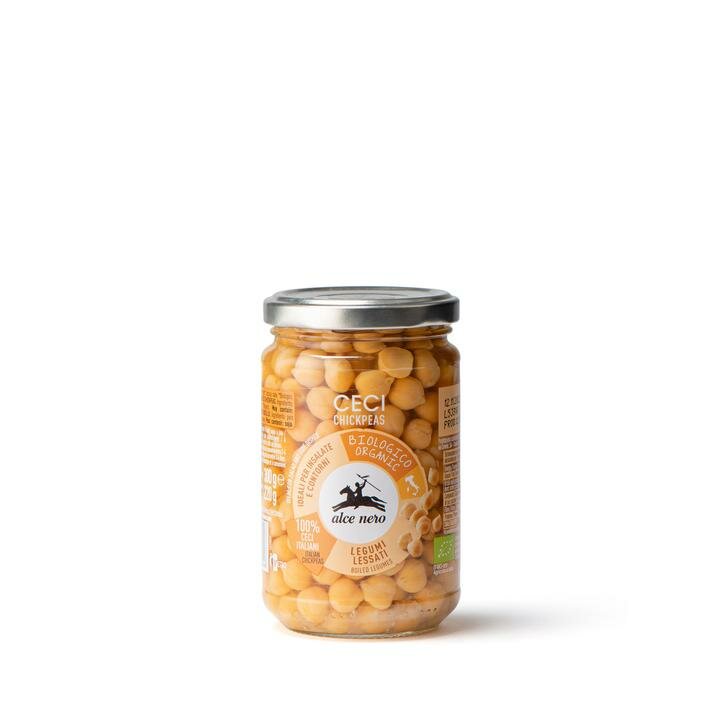 Alce Nero Ceci lessati Biologici 300g-2