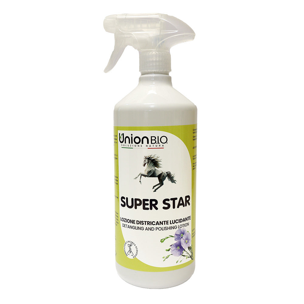 Super Star Lozione Lucidante E Sgrovigliante Per Equini 1 Litro-2