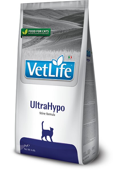 Farmina Vet Life Natural Feline Ultrahypo Cibo Secco Per Gatti Sacco 2kg-1