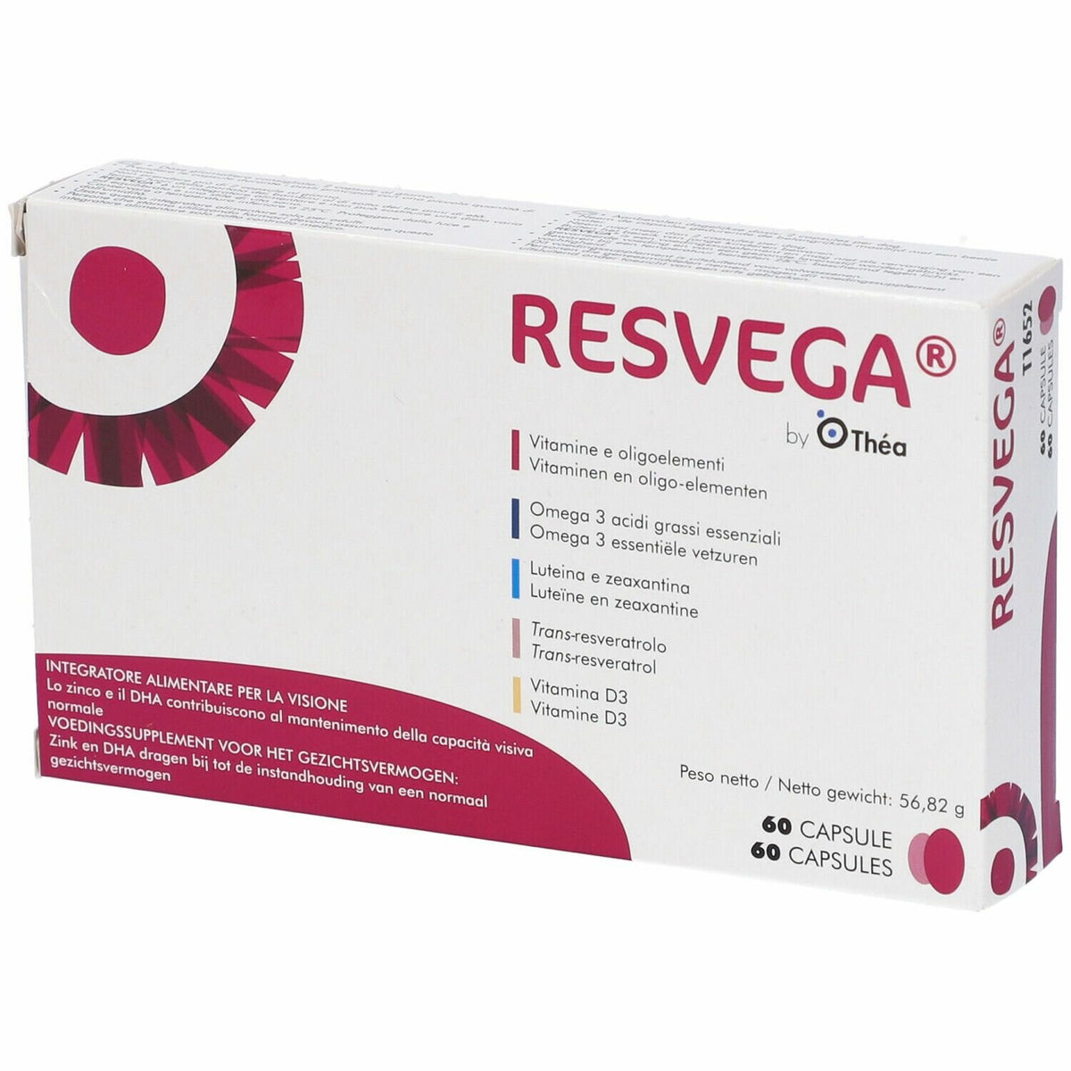Resvega integratore contro lo stress ossidativo 60 capsule-2