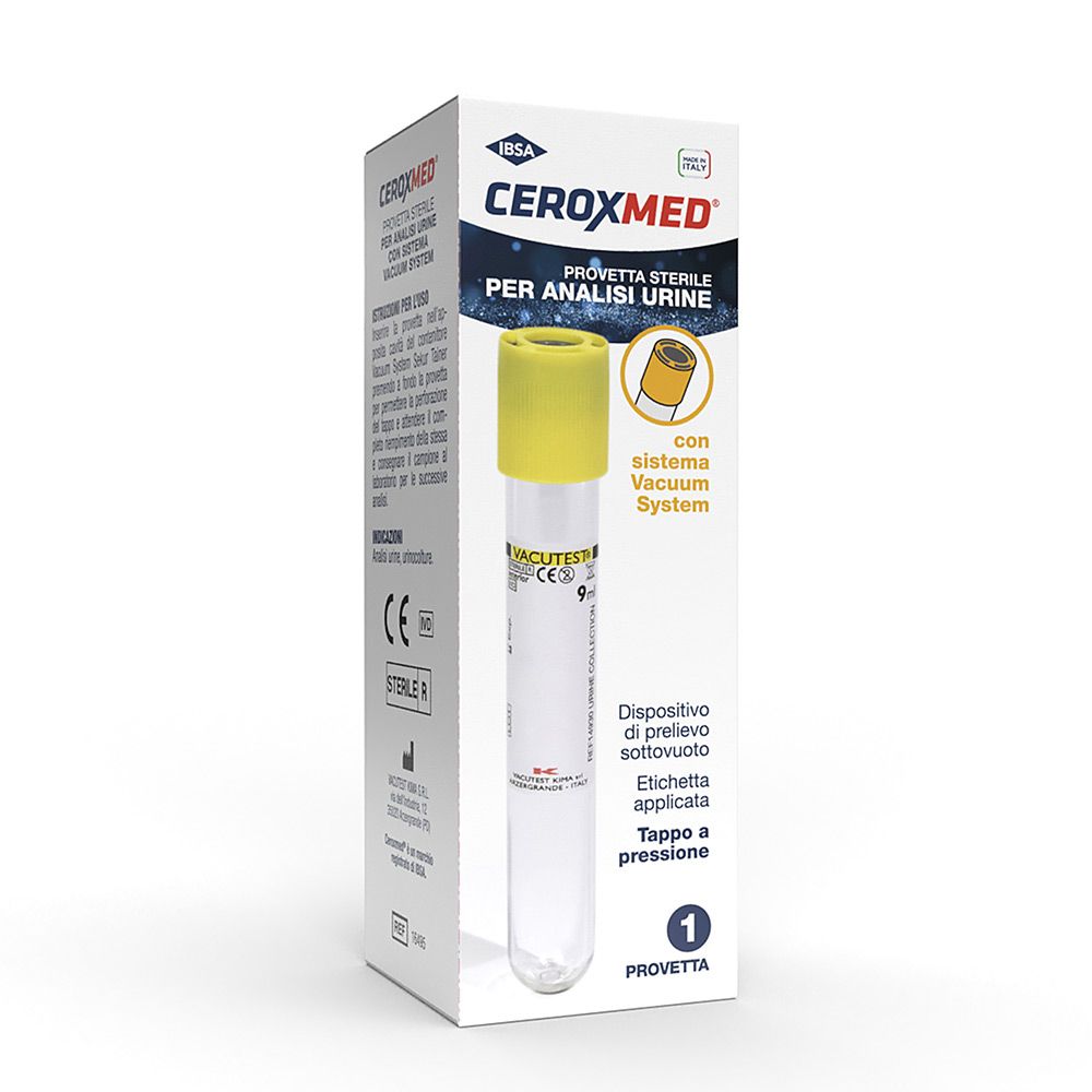 Ceroxmed Provetta Sterile Vacuum System 9ml-3