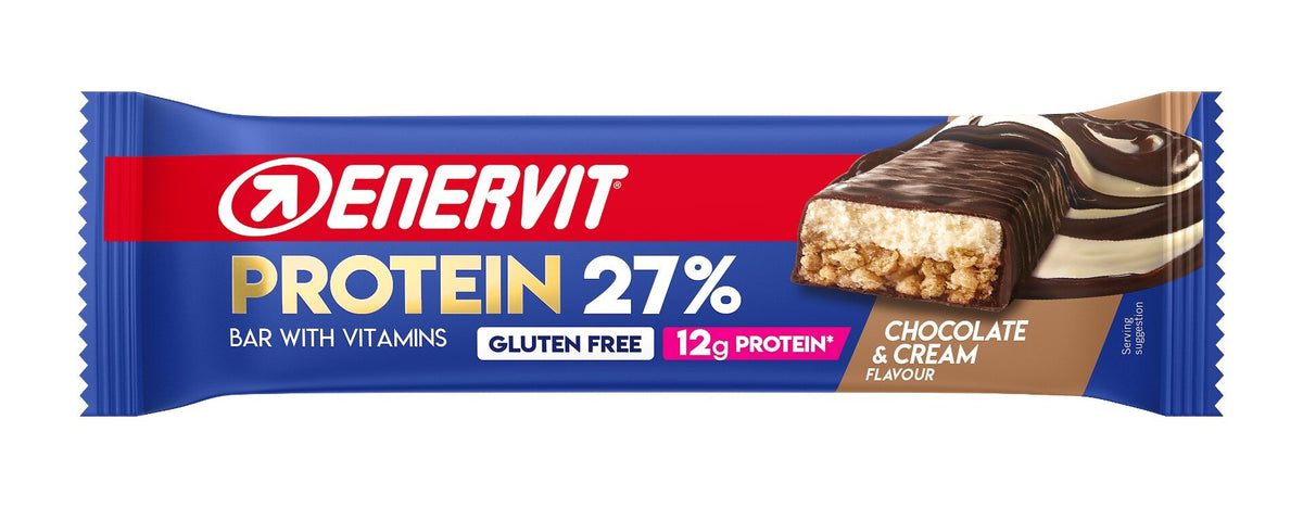 Enervit Protein Bar 27% Chocolate&Cream 45g-2