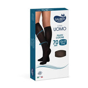 Sauber Linea Uomo Cotone Calza 70 Den Nero Taglia M-1