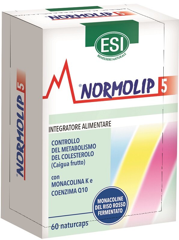 Esi Normolip 5 per il controllo fisiologico del colesterolo 60 capsule-2