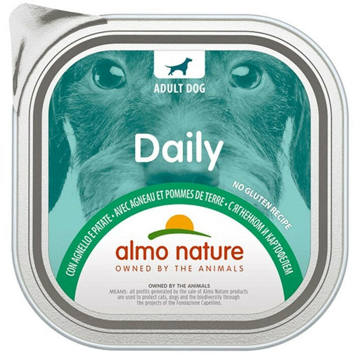 Almo Nature Daily Agnello e Patate alimento umido per cani adulti 300g-2