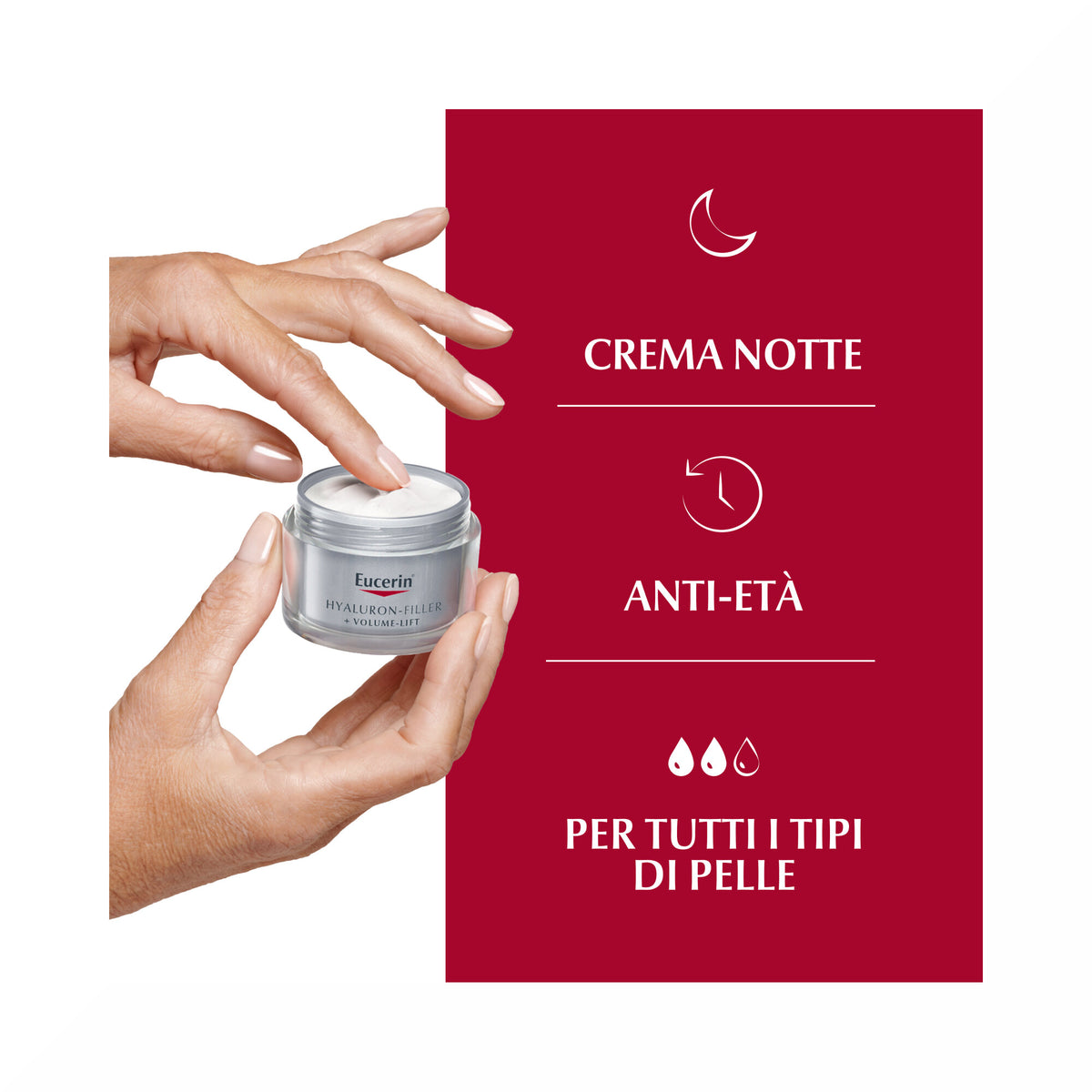Eucerin Volume-Filler Notte anti-età integratore di volume 50ml-3