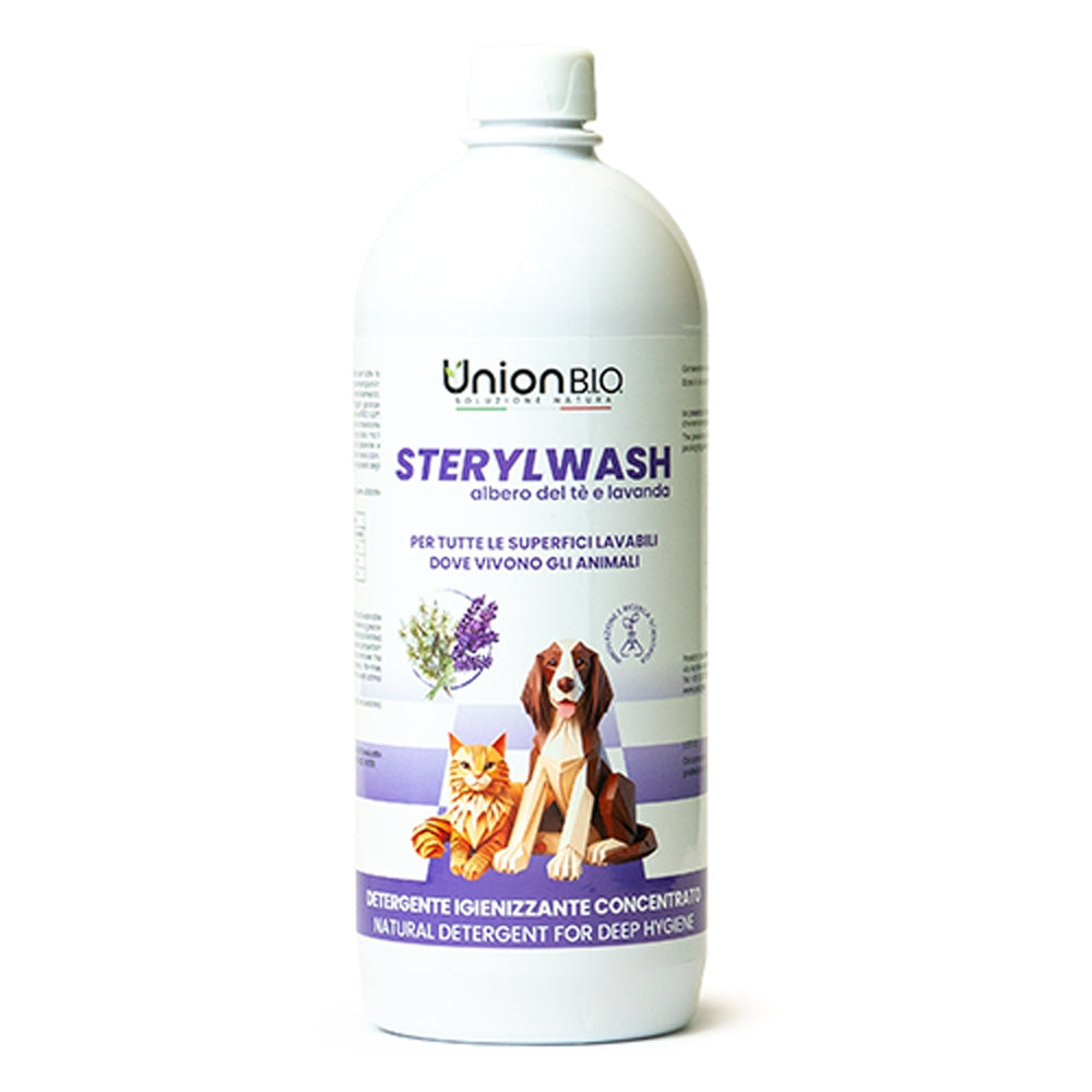 Sterylwash Detergente Igienizzante Naturale Concentrato Per Superfici Albero Del Tè/Lavanda 1 Litro-2
