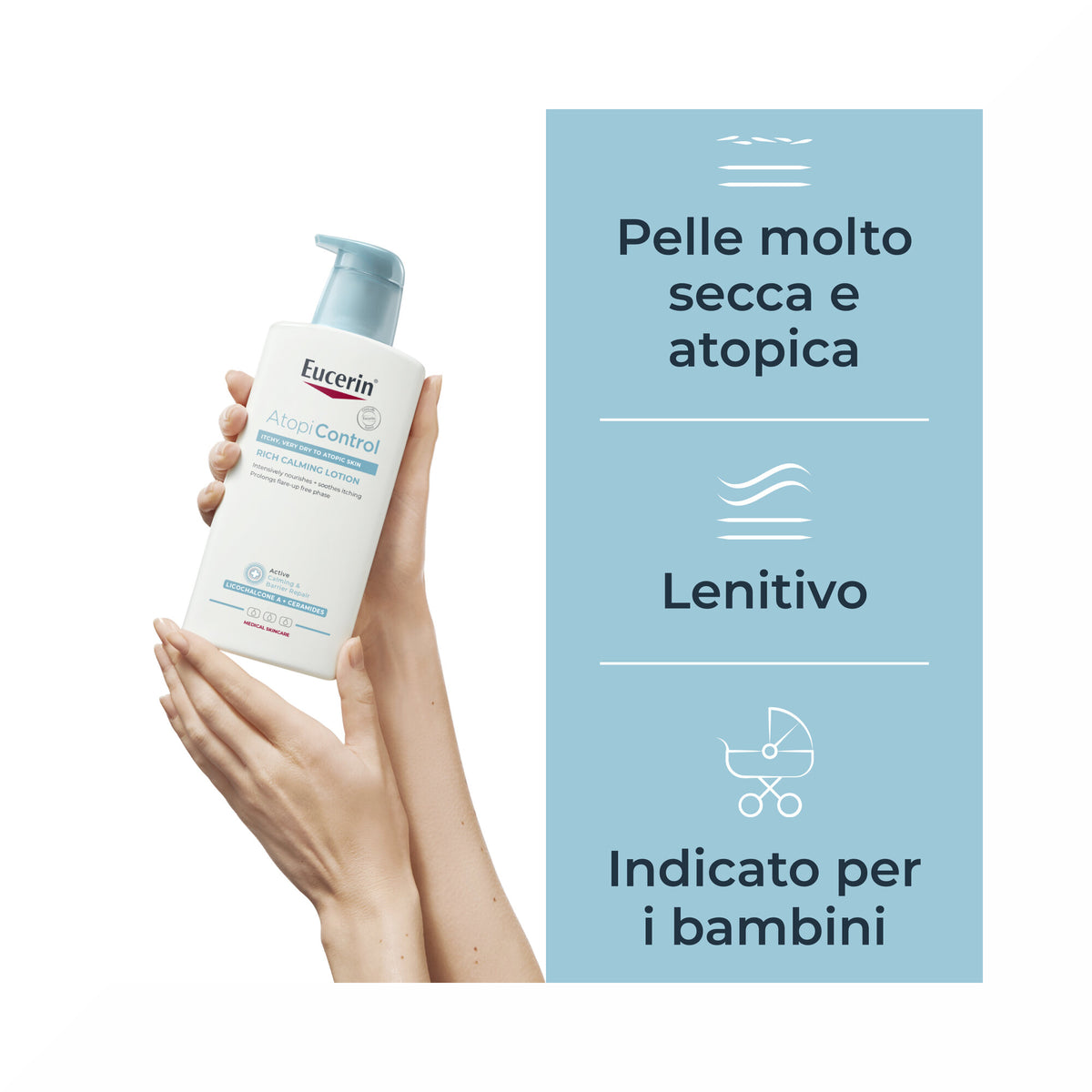 Eucerin Atopi Control emulsione corpo pelle molto secca 400ml-3