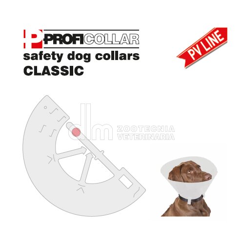Collare Elisabetta ProfiCollar Classic Opaco Misura 7,5 XXS-2