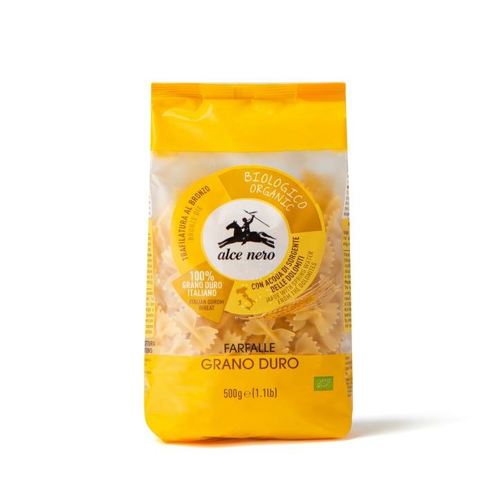 Alce Nero Farfalle Semola Bio 500g-2