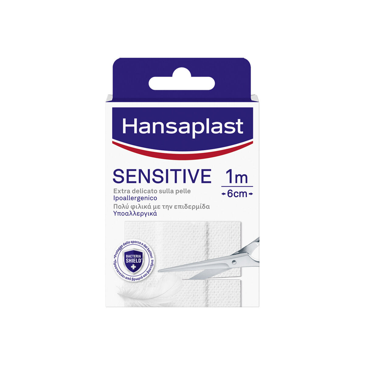 Hansaplast Cerotti Sensitive Delicati Pelli Sensibili 1mx6cm 1 Striscia-1
