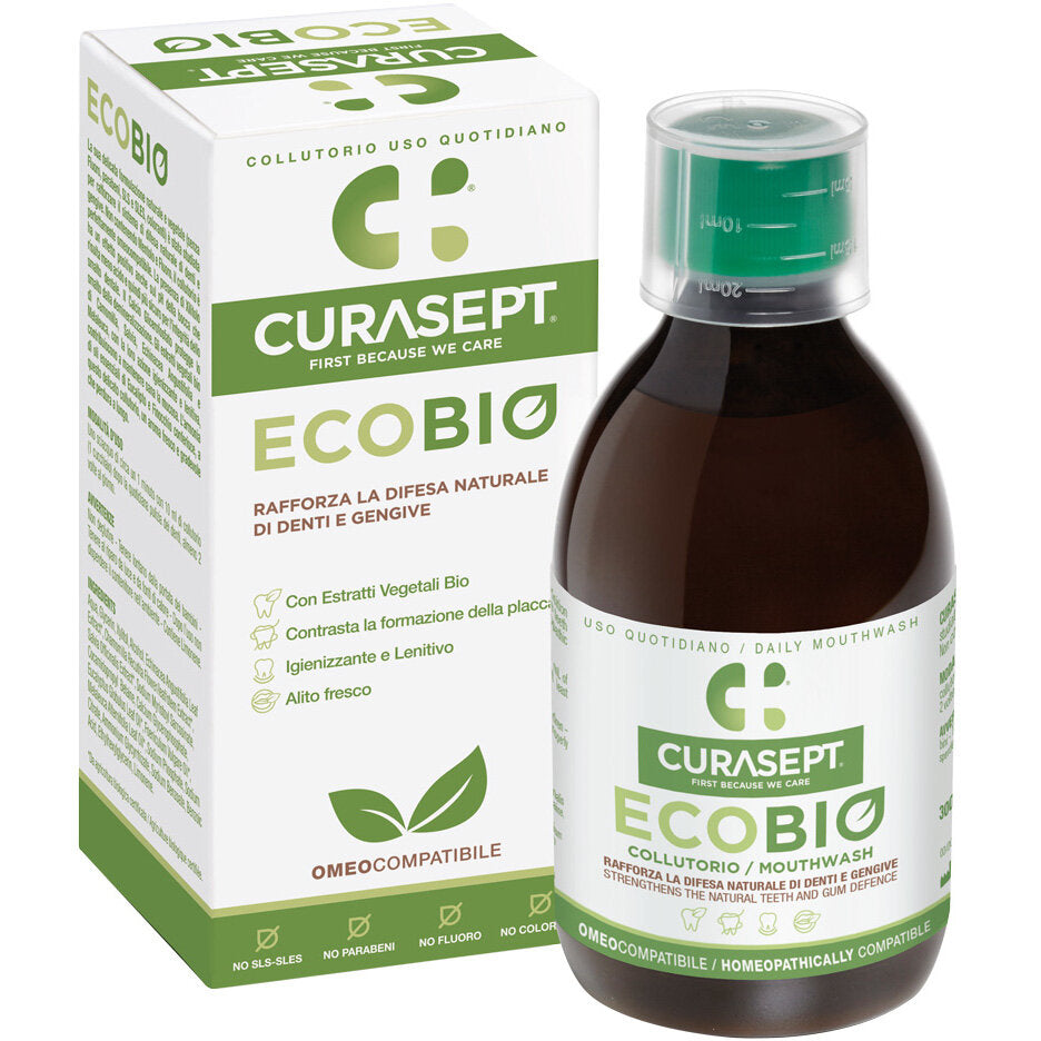 Curasept EcoBio collutorio rafforza denti e gengive 300 ml-2