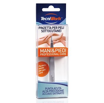 Tecniwork Pinzetta Peli Sottocutanei Mani e Piedi 1 Pezzo-2