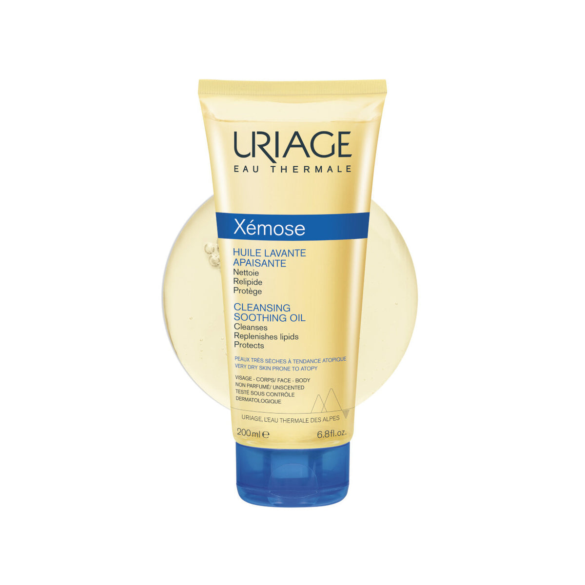 Uriage Xemose Olio Detergente Lenitivo 200ml-8