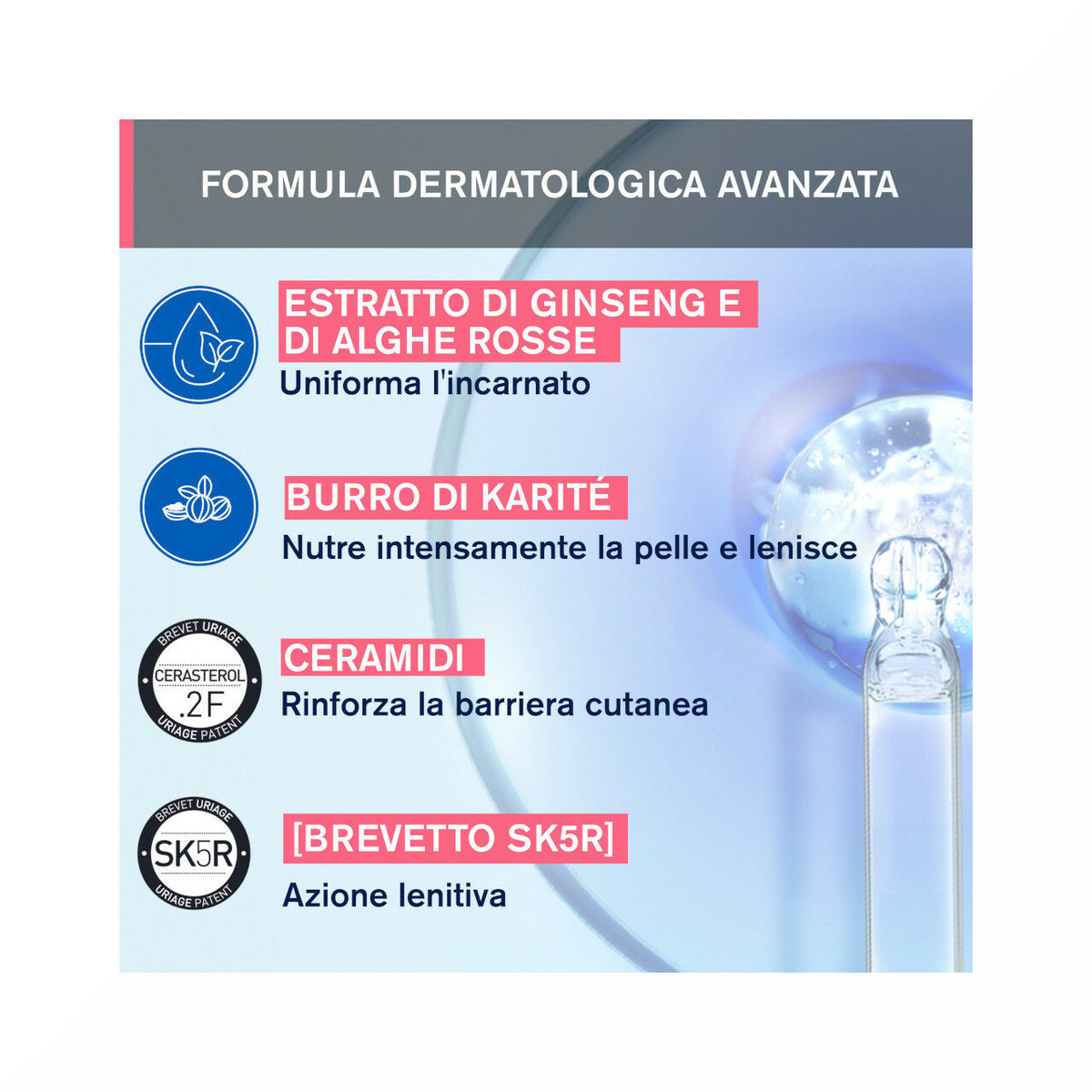 Uriage Roseliane maschera anti arrossamento 40ml-10
